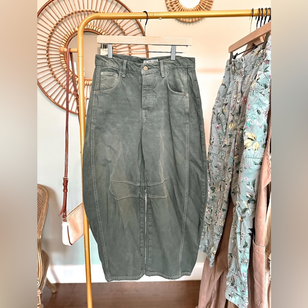 Good Luck Barrel Jeans - Luke Green - NWOT
